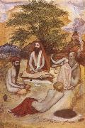 unknow artist Saints hindus oil